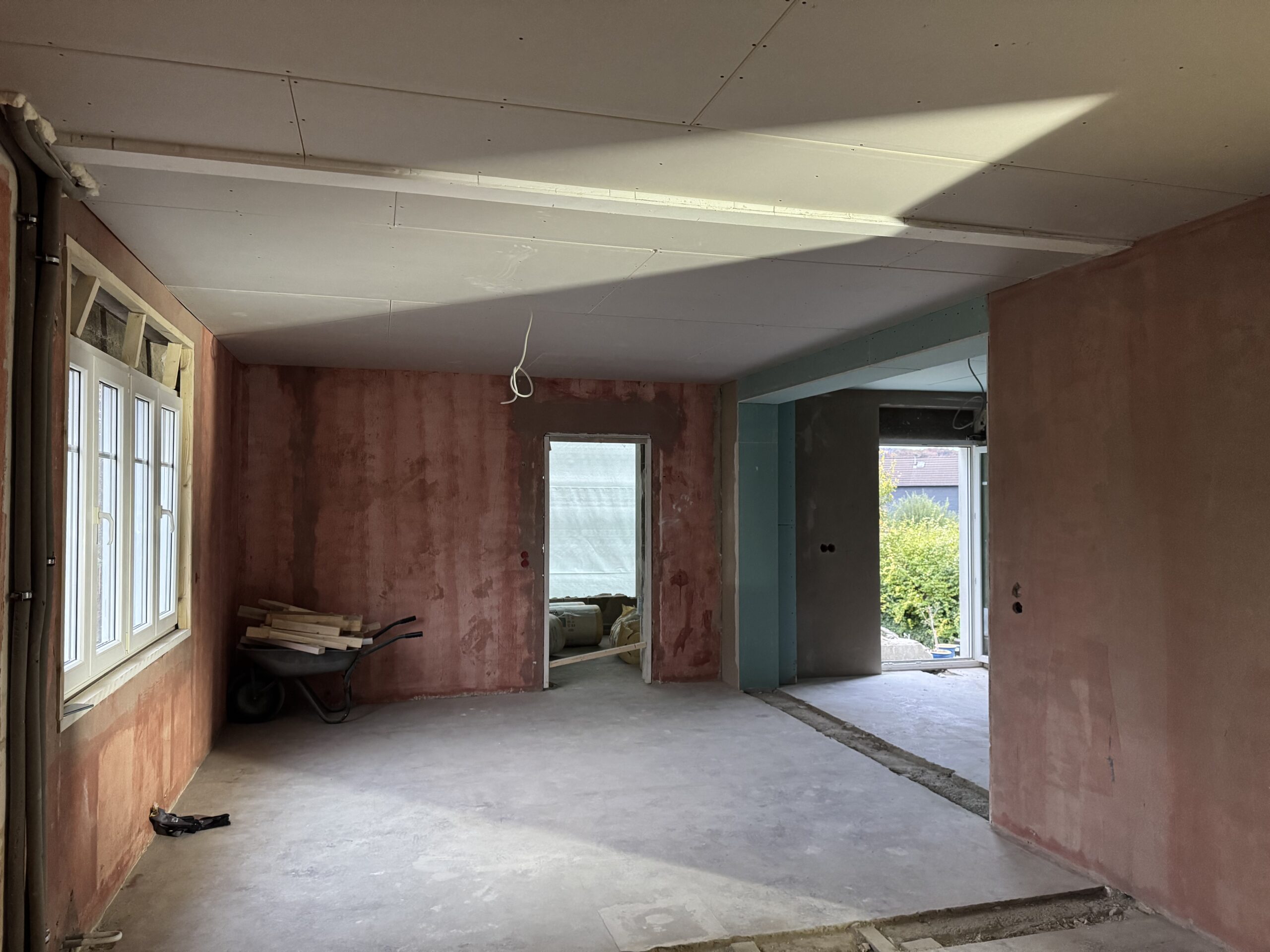 Kernsanierung eines EFH